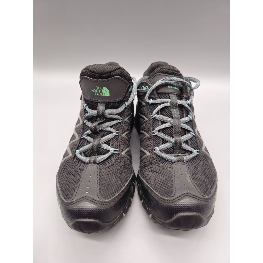 North Face Ultra 110 GTX Shoes Womens 6.5 Black Gore-Tex Trail Running Hiking - Picture 2 of 5